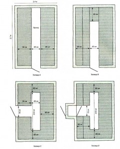 планировка теплицы