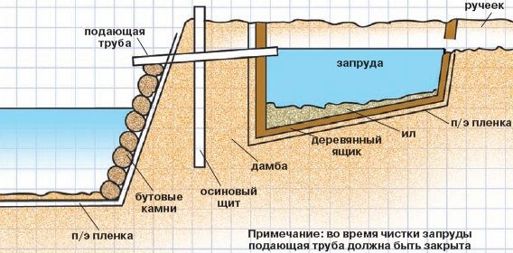 Вопросы по обустройству пруда