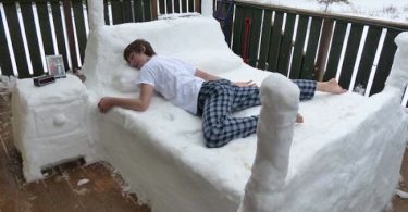 Скульптуры из снега