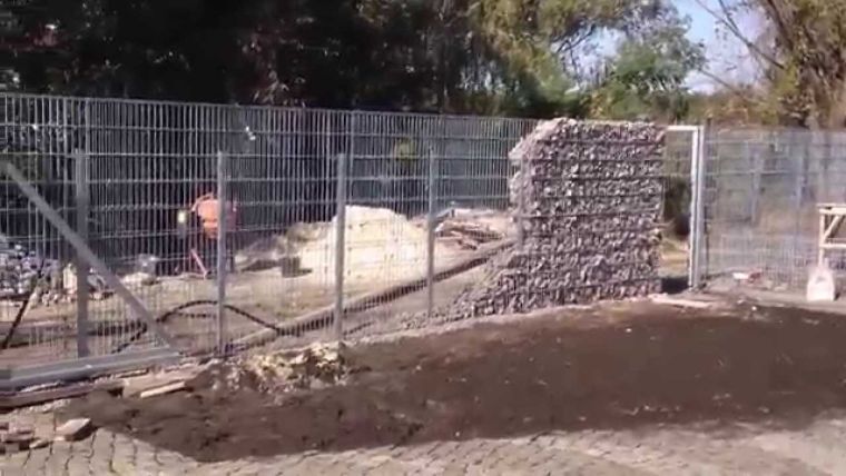 Установка блоков