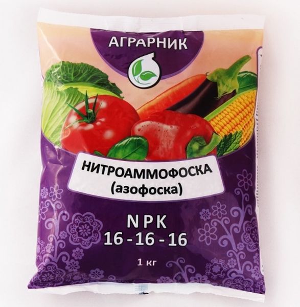 Марка азофоски NPK 16:16:16