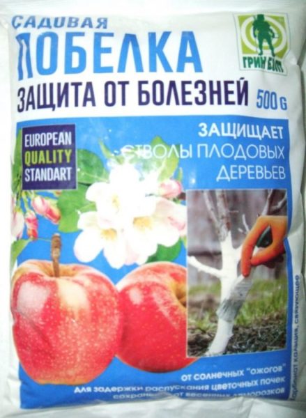 Побелка для садовых деревьев