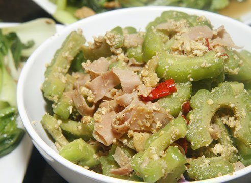 Закуска из момордики