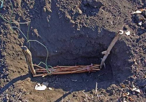 Укладка в траншею