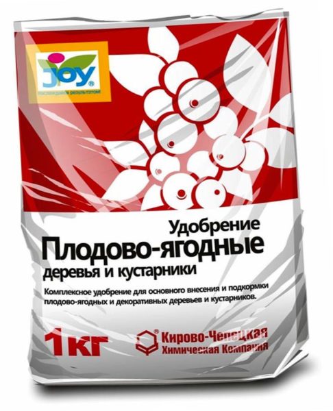 Удобрение для плодово-ягодных деревьев