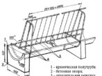 Кормушка для свиней из асбестоцементной трубы