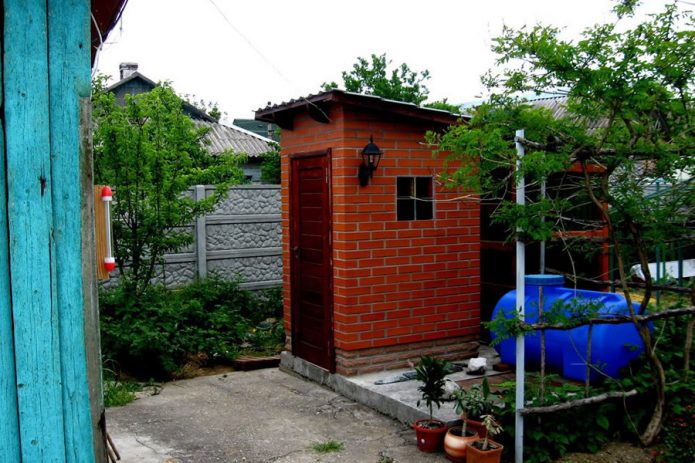 Классический вариант из кирпича