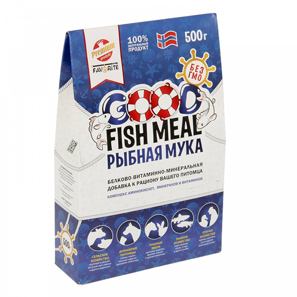 Рыбная мука для животных