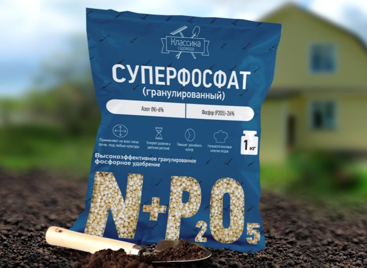 Суперфосфат - удобрение для картошки