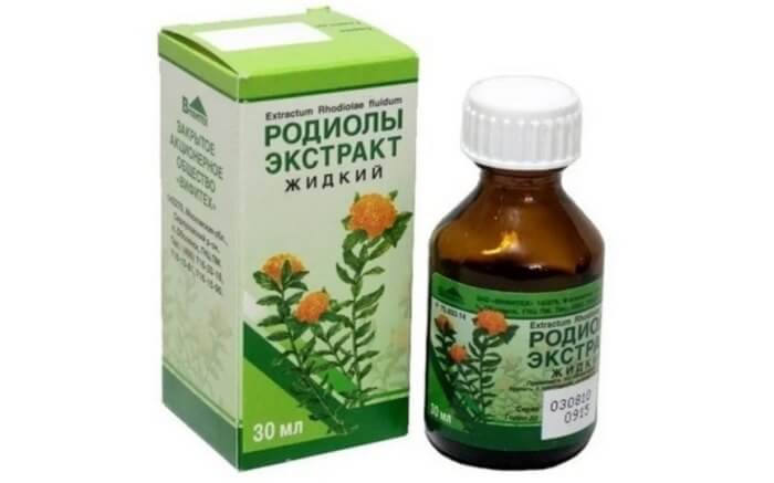 родиола розовая настойка инструкция