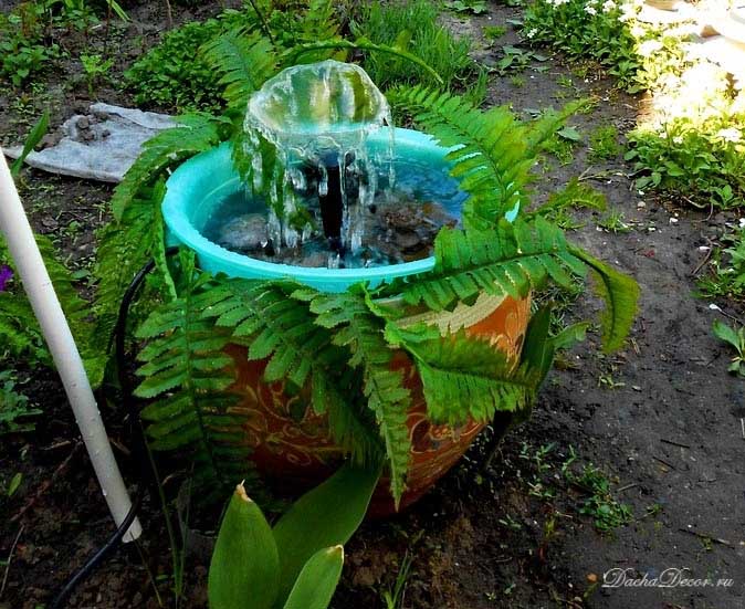 Мой фонтанчик готов