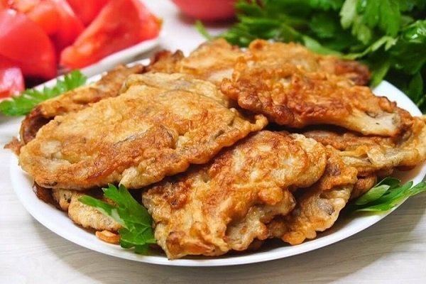 Вёшенка жареная в кляре