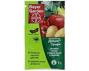 Децис Профи - еще одно средство от тли и других вредителей