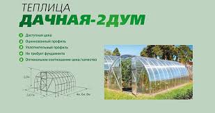 Теплица дачная Воля 2 Дум Теплица дачная Воля 2 Дум